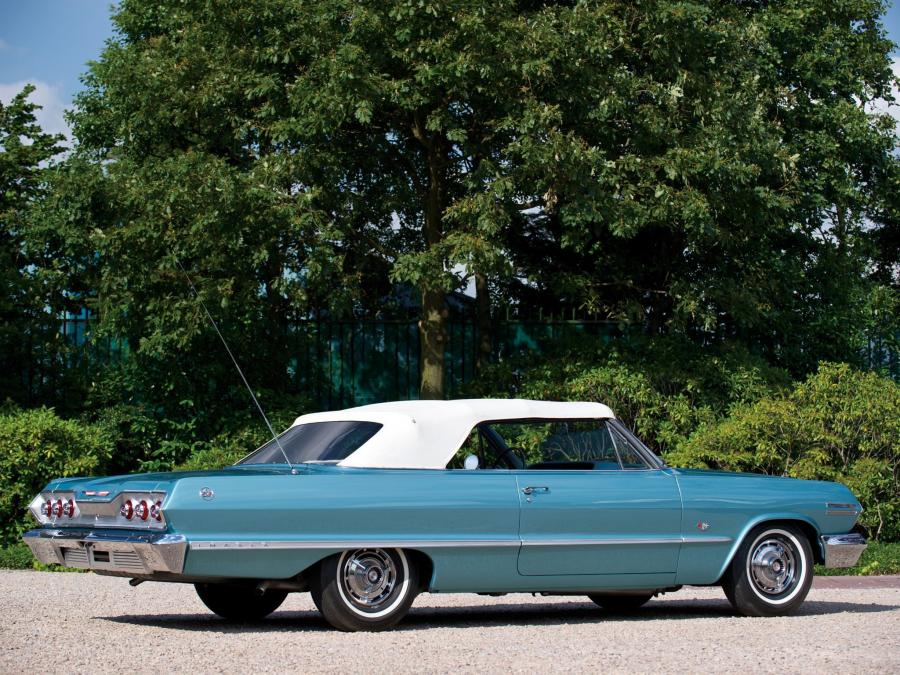  Chevrolet Impala SS Convertible 1963 года  (фото 28 из 28)